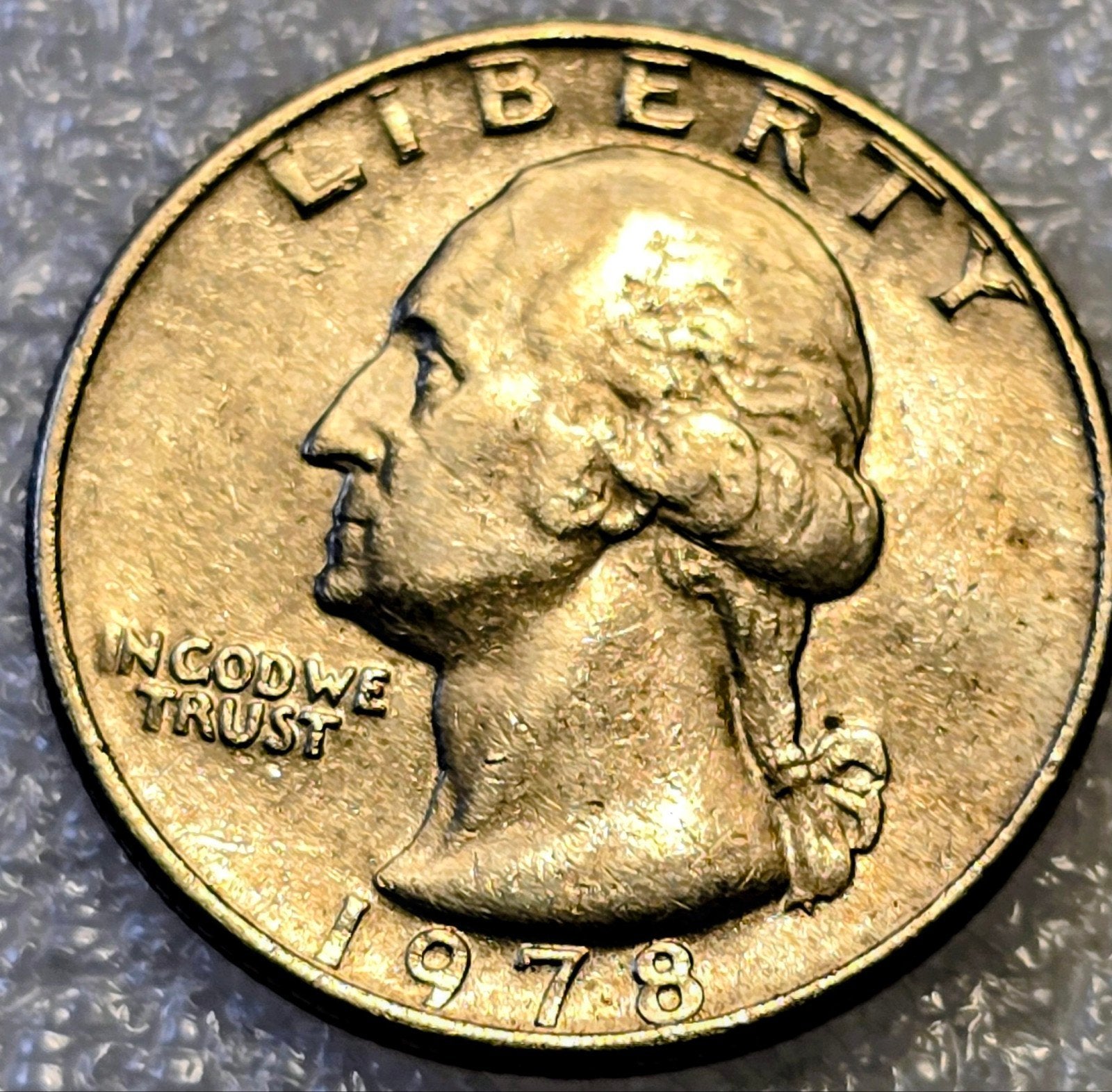 Amerikaanse Quarter Dollar munt 1978, Ophalen of Verzenden, Noord-Amerika, Losse munt