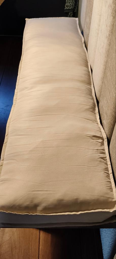 Palletkussen 180x40 beige/ creme, Tuin en Terras, Tuinmeubel-accessoires, Ophalen, Nieuw