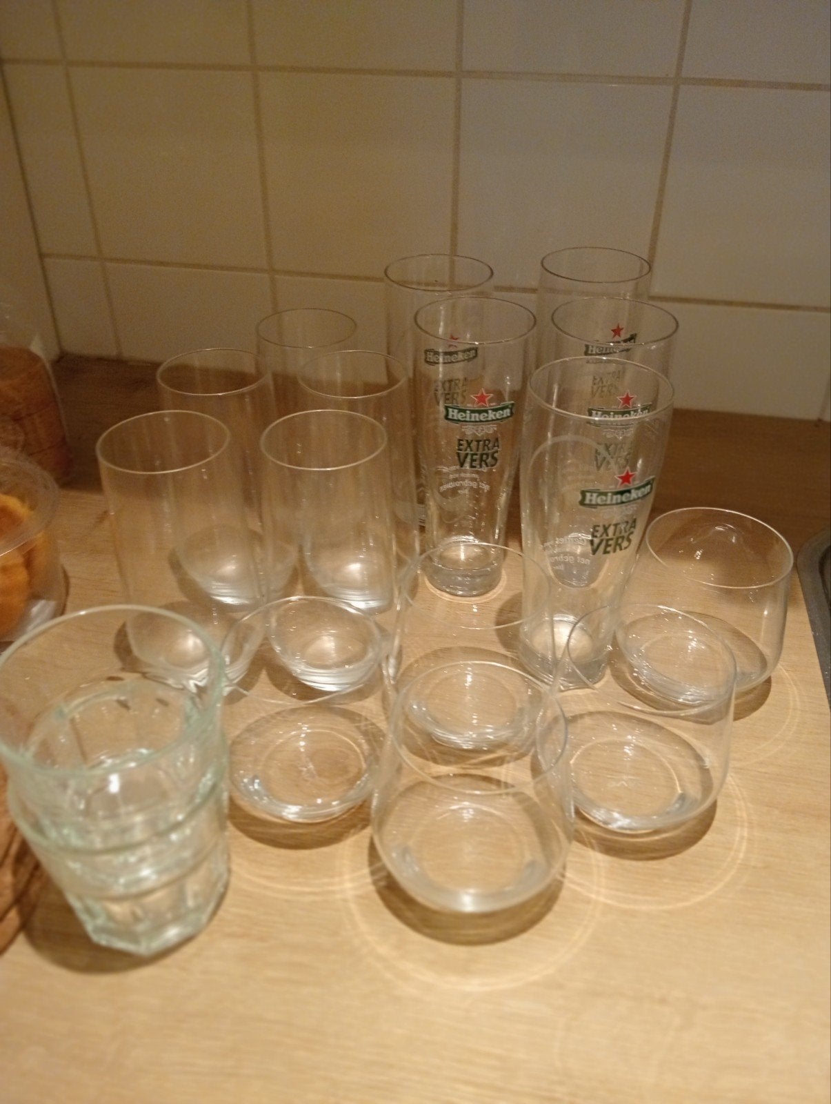 alles in 1 koop. Diverse glazen en andere keukenspullen: i, Overige typen, Ophalen, Gebruikt, Glas