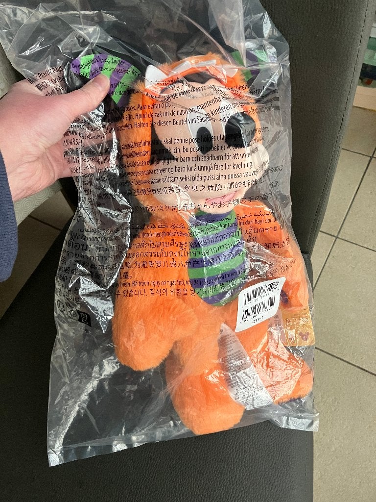 Nieuwe Mickey Mouse Halloween monster knuffel - Disney Store, Ophalen of Verzenden, Mickey Mouse, Nieuw, Knuffel