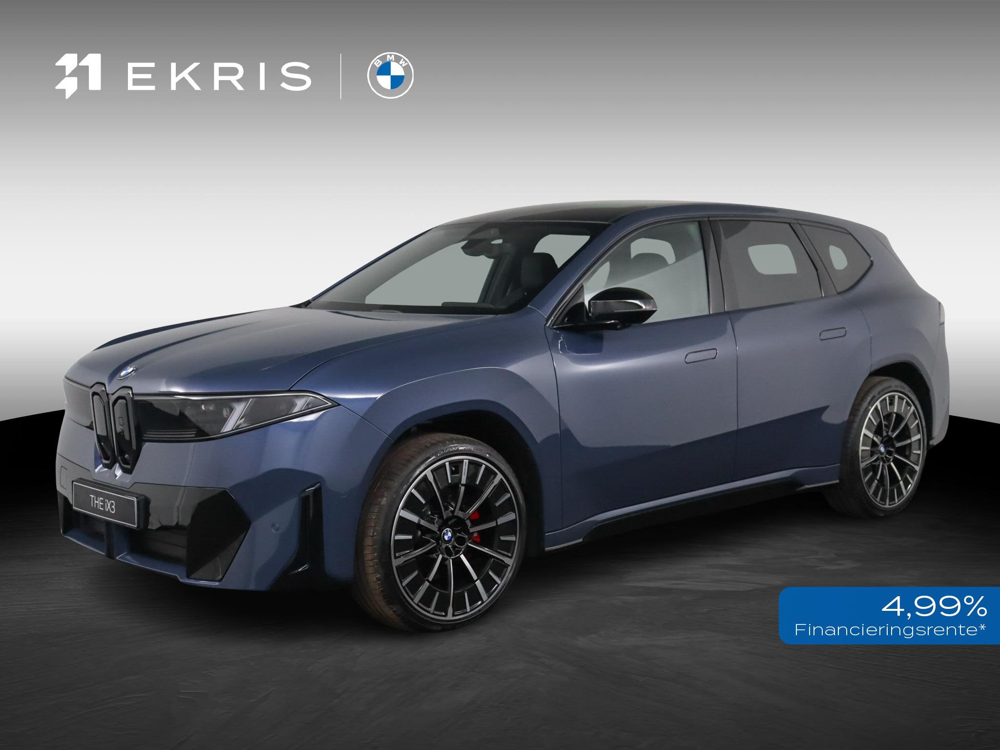 BMW iX3 50 xDrive | SOH 100% | M Sportpakket Pro | Innovatio, Auto's, Automaat, 660 min, Stof, Zwart