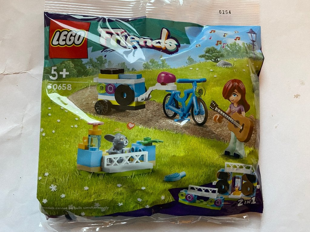 Lego 30658 Friends Muziek fiets + konijn + gitaar polybag, Ophalen, Lego, Nieuw, Friends