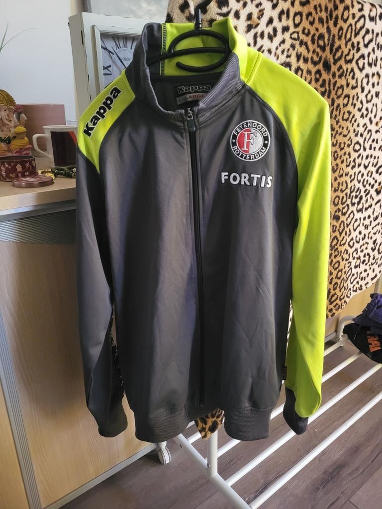 Feyenoord Kappa Fortis Track Jacket 2007-2008, Ophalen, Zo goed als nieuw, Feyenoord