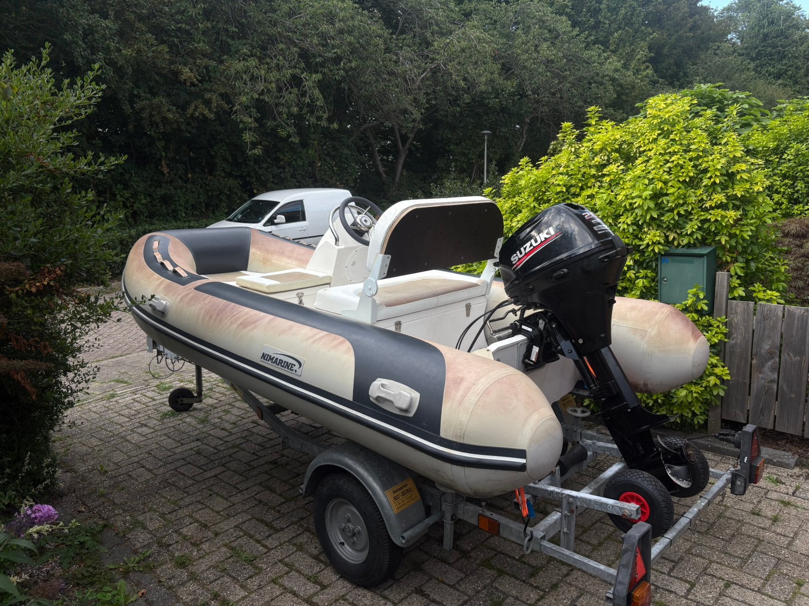 Nimarine mx 360 rib rubberboot - onderdelen loop of sloop, Watersport en Boten, Ophalen, Gebruikt, Overige typen, Motorboot