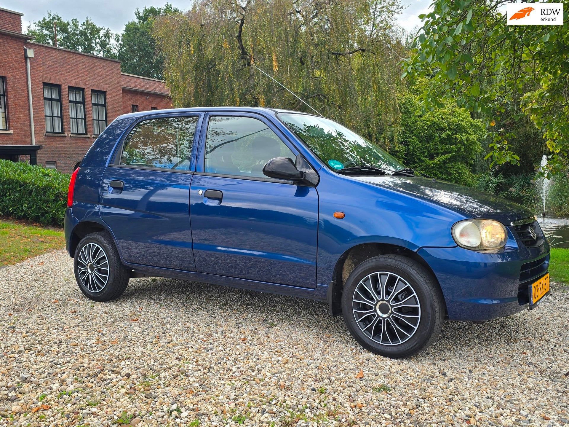 Suzuki Alto 1.1 GLS APK 02-2027 128.000 KM, Voorwielaandrijving, 750 kg, 4 cilinders, Blauw
