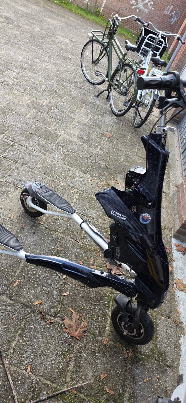 Elektrische step Trikke - accu defect, inclusief l, Fietsen en Brommers, Ophalen, Gebruikt, Elektrische step (E-scooter), TRIKKE