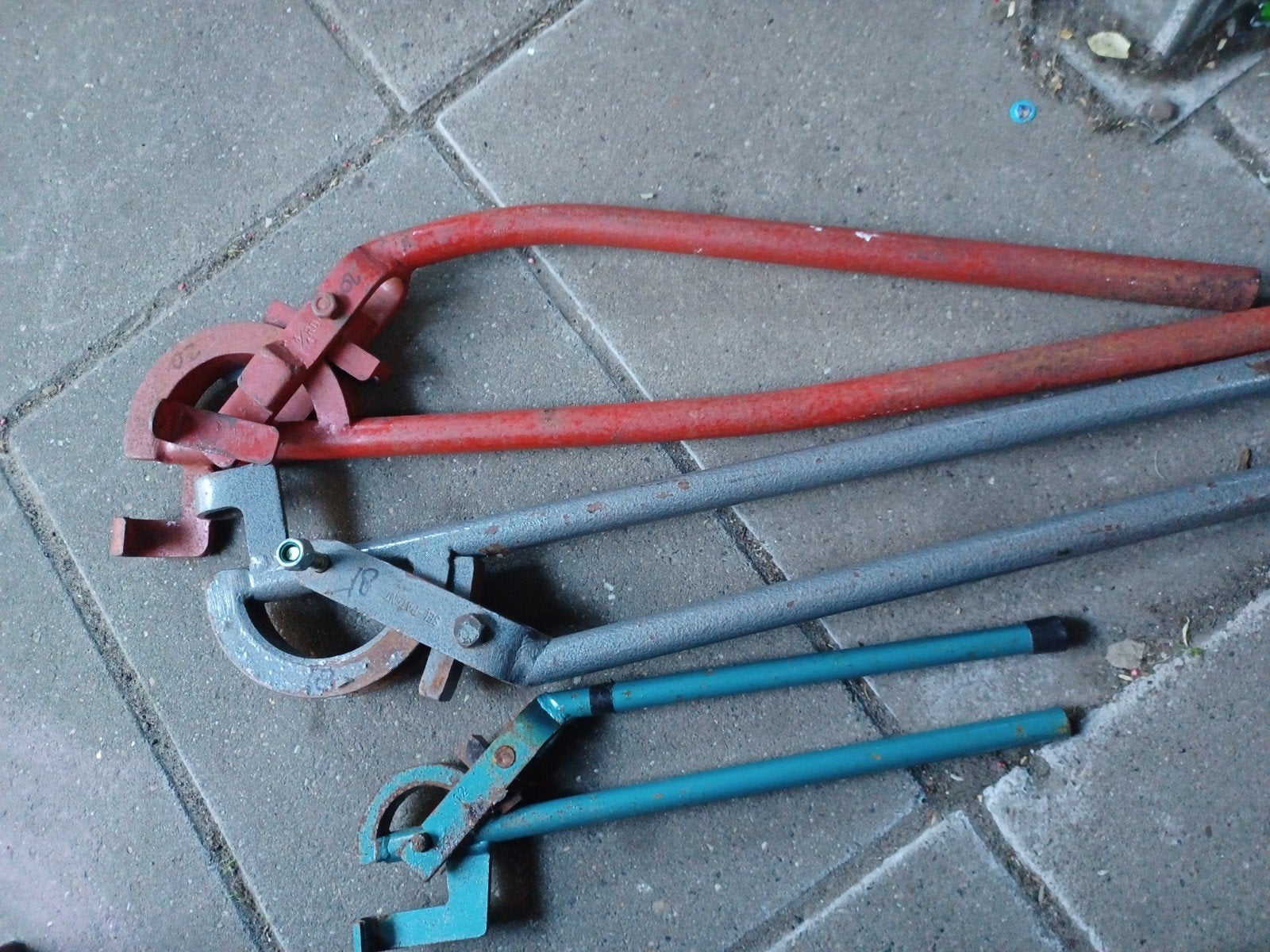 Buigijzer buigijzers buigtang  12 mm 18 3/4 en 20 3/4, Ophalen