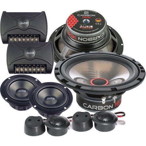 Audio System Carbon 165/3 16.5cm/ Composet / Speakers 3 weg, Info@optimount.nl, Nieuw, Ophalen of Verzenden, Anholtseweg 48A 7091 HB DINXPERLO