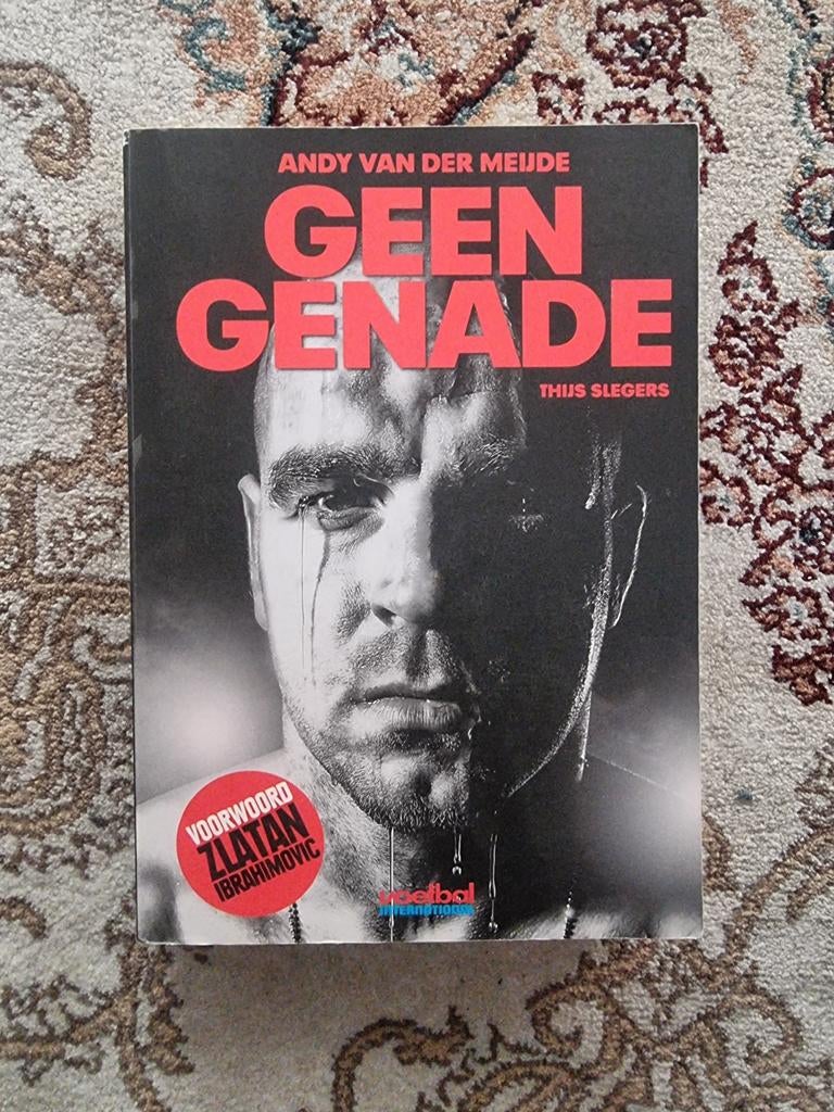 Boek: Andy van der Meijde - Geen Genade (Zeer goede staat), Ophalen of Verzenden, Zo goed als nieuw, Andy van der Meijde, Thijs Slegers