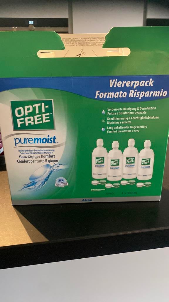 Lenzenvloeistof opti free, Diversen, Ophalen, Zo goed als nieuw