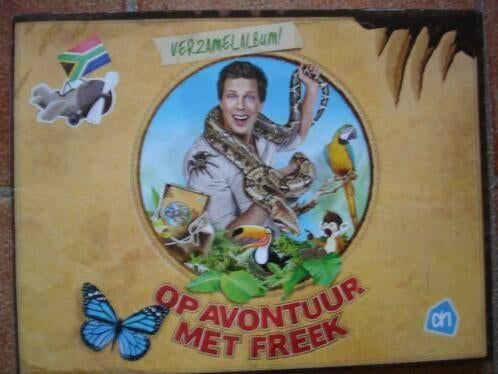 2 Albums op avontuur Freek AH.2016, Ondek de wonderl. wereld, Verzamelen, Albert Heijn, Verzenden
