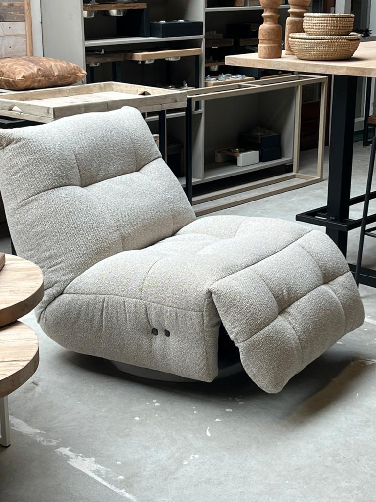 Fauteuil relax electrisch op voorraad, Ophalen of Verzenden, 75 tot 100 cm, 50 tot 75 cm