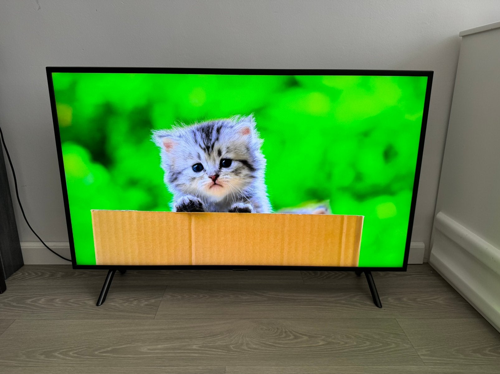 43inch Crystal UHD Smart tv | Samsung | Veel Apps | Incl AB, Audio, Tv en Foto, Televisies, Ophalen, 50 Hz, Samsung, 100 cm of meer