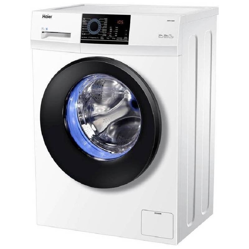 F7 foutcode Wasmachine Haier HW70-14829, Witgoed en Apparatuur, Ophalen, Gebruikt, 85 tot 90 cm, Energieklasse A of zuiniger