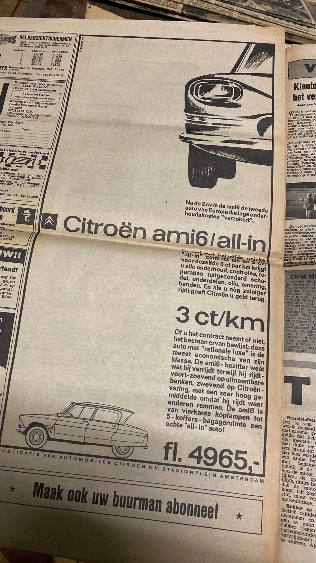 Citroën ami, Ophalen of Verzenden