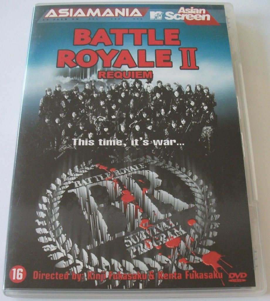 Dvd *** BATTLE ROYALE II *** Requiem, Cd's en Dvd's, Vanaf 16 jaar, Actie, Ophalen of Verzenden, Zo goed als nieuw