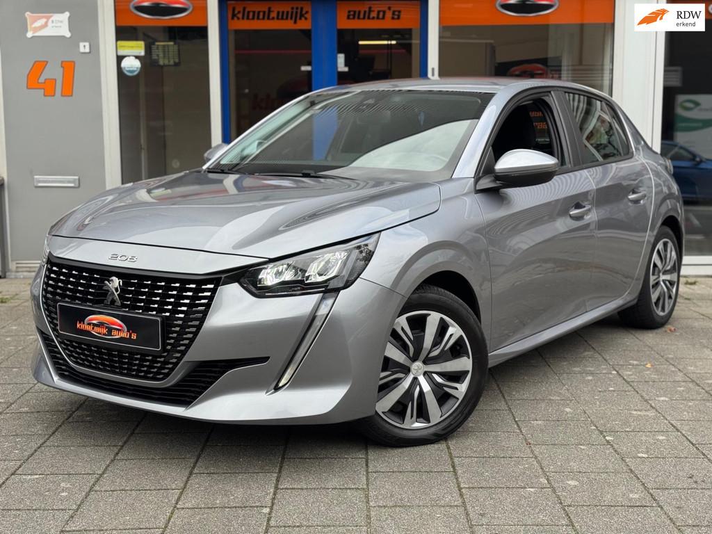 Peugeot 208 1.2 P.Tech Allure CarPlay Navigatie Cruise LED B, Voorwielaandrijving, Stof, Zwart, 1199 cc