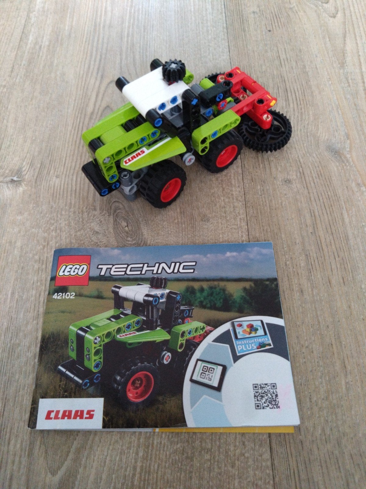 LEGO Technic 42102 Claas Xerion Tractor, Ophalen of Verzenden, Zo goed als nieuw, Overige merken