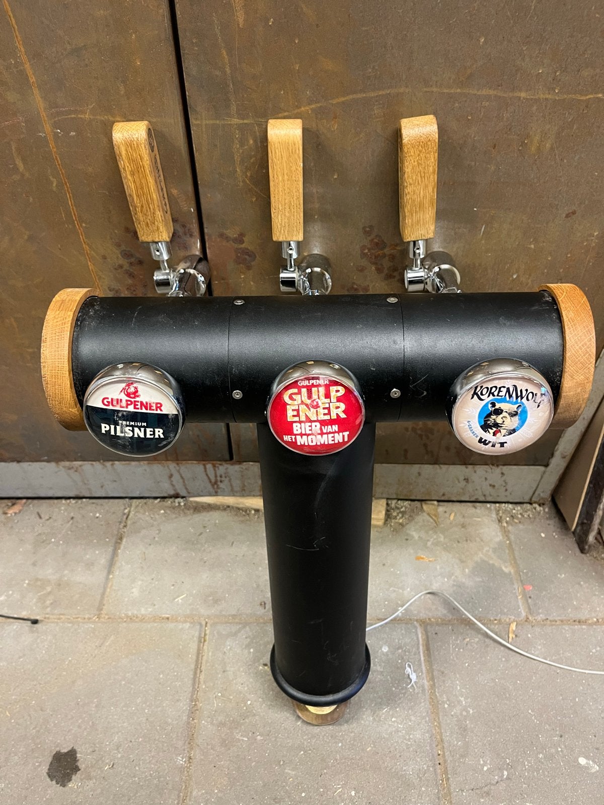 Gulpener Biertap met 3 kranen - Gebruikt, Witgoed en Apparatuur, Ophalen of Verzenden, Gebruikt