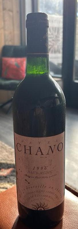 Château Chano Haut-Médoc 1996 Rode Wijn, Verzamelen, Wijnen, Ophalen of Verzenden, Gebruikt, Frankrijk, Rode wijn