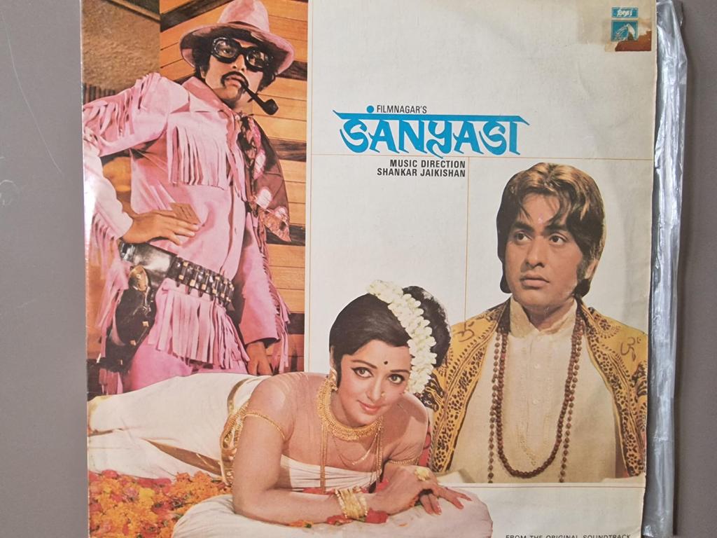 Sanyasi - Bollywood Soundtrack LP (1975), Verzenden, Zo goed als nieuw, 12 inch