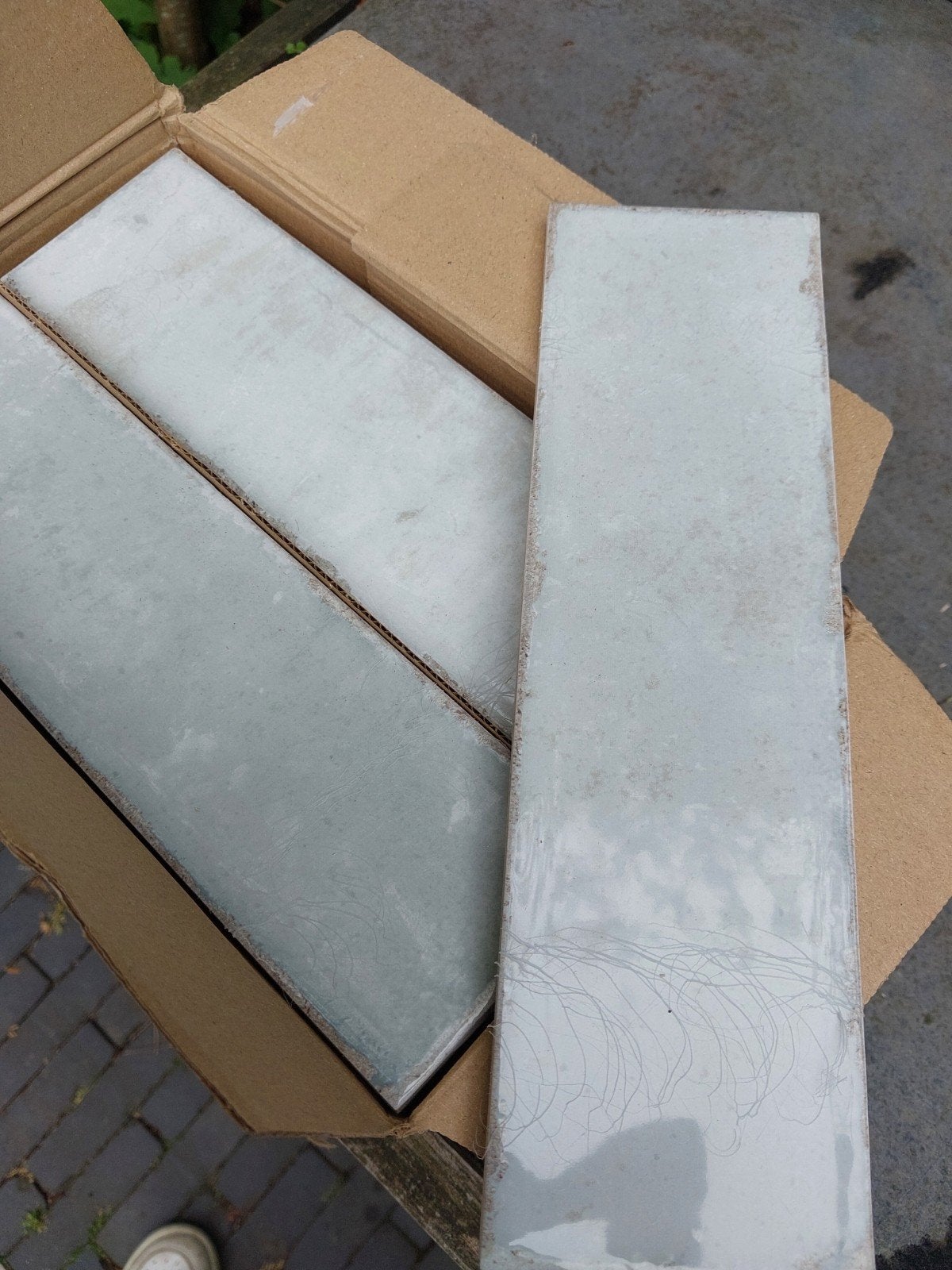 Wandtegel Estudio Cerámico Pearl 6.9x24 cm (6.5 m²), Doe-het-zelf en Verbouw, Tegels, Ophalen