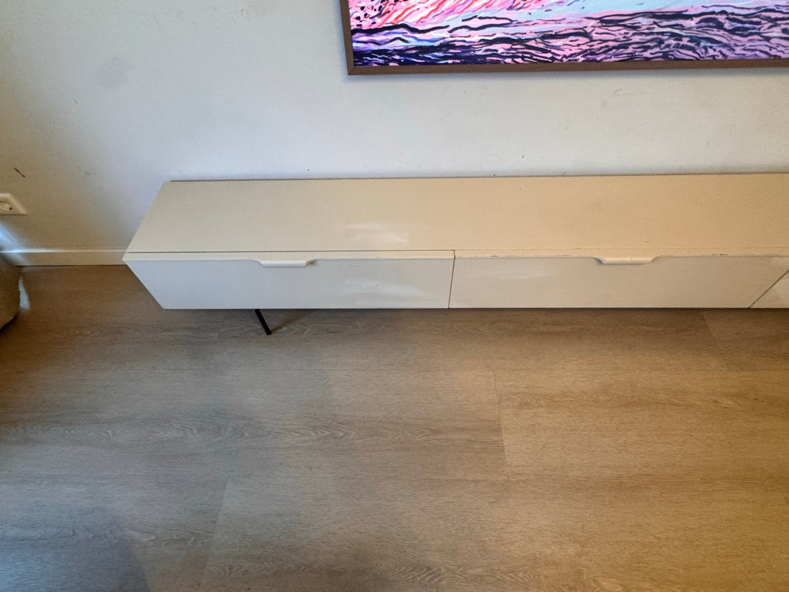 HK Living TV meubel 250 cm - opknapper, Huis en Inrichting, Ophalen, Gebruikt, 200 cm of meer, Minder dan 100 cm