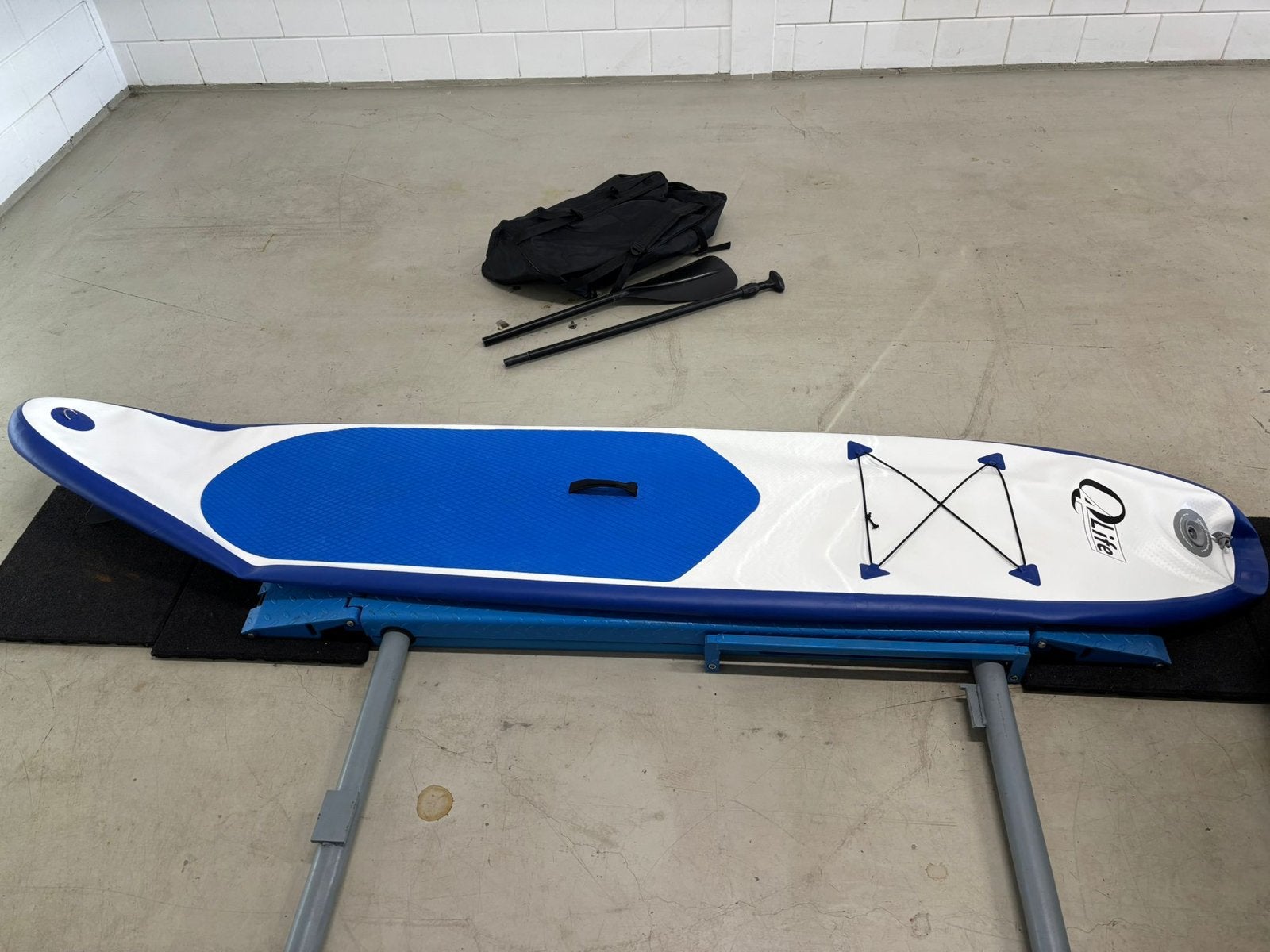 Opblaasbaar SUP Board Set - QLife 10' met peddel en pomp, Watersport en Boten, Ophalen, Gebruikt, SUP-boards