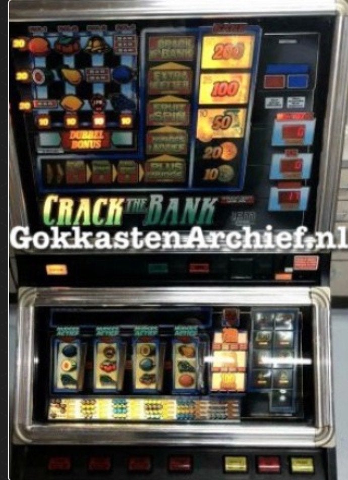 Gezocht: Crack the Bank, Cash Bank en Jackpot Dice gokkasten, Euro, Ophalen of Verzenden, Gebruikt