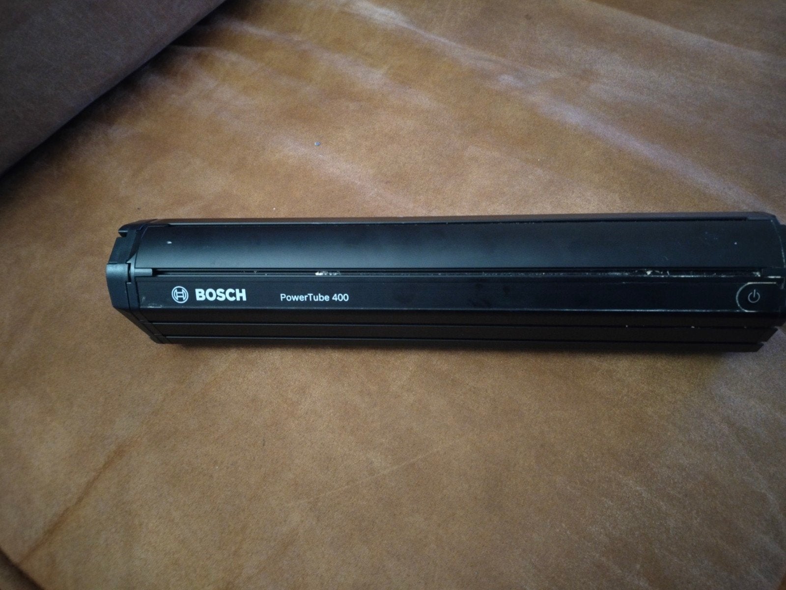 PowerTube 400 accu bosch vertikaal zgan, Zo goed als nieuw