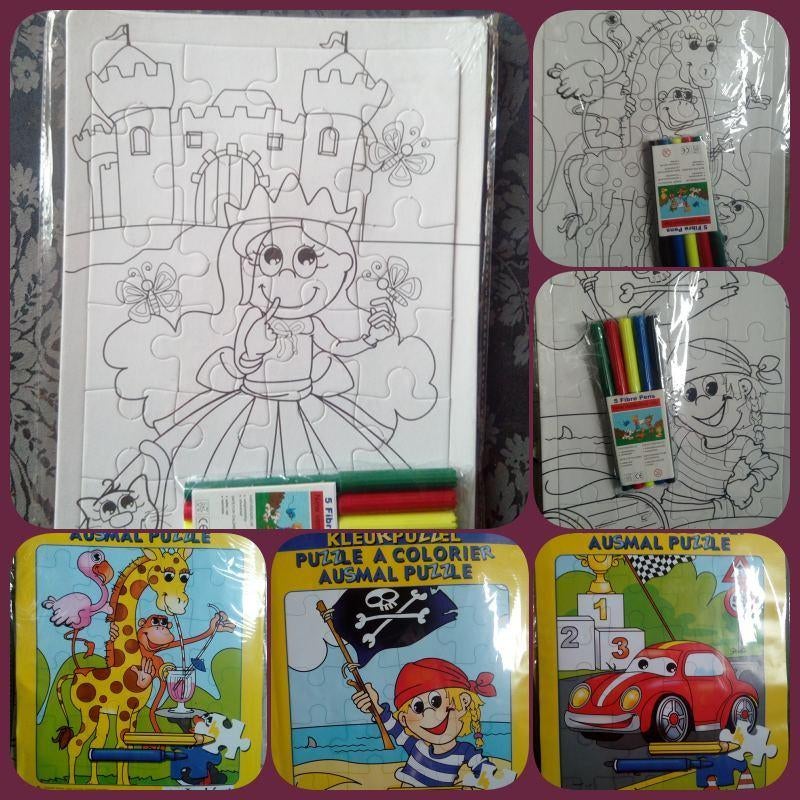 Kleurpuzzels div. soorten en Leuke Disney prinses dagboekjes, Ophalen of Verzenden, Nieuw, Taal en Lezen