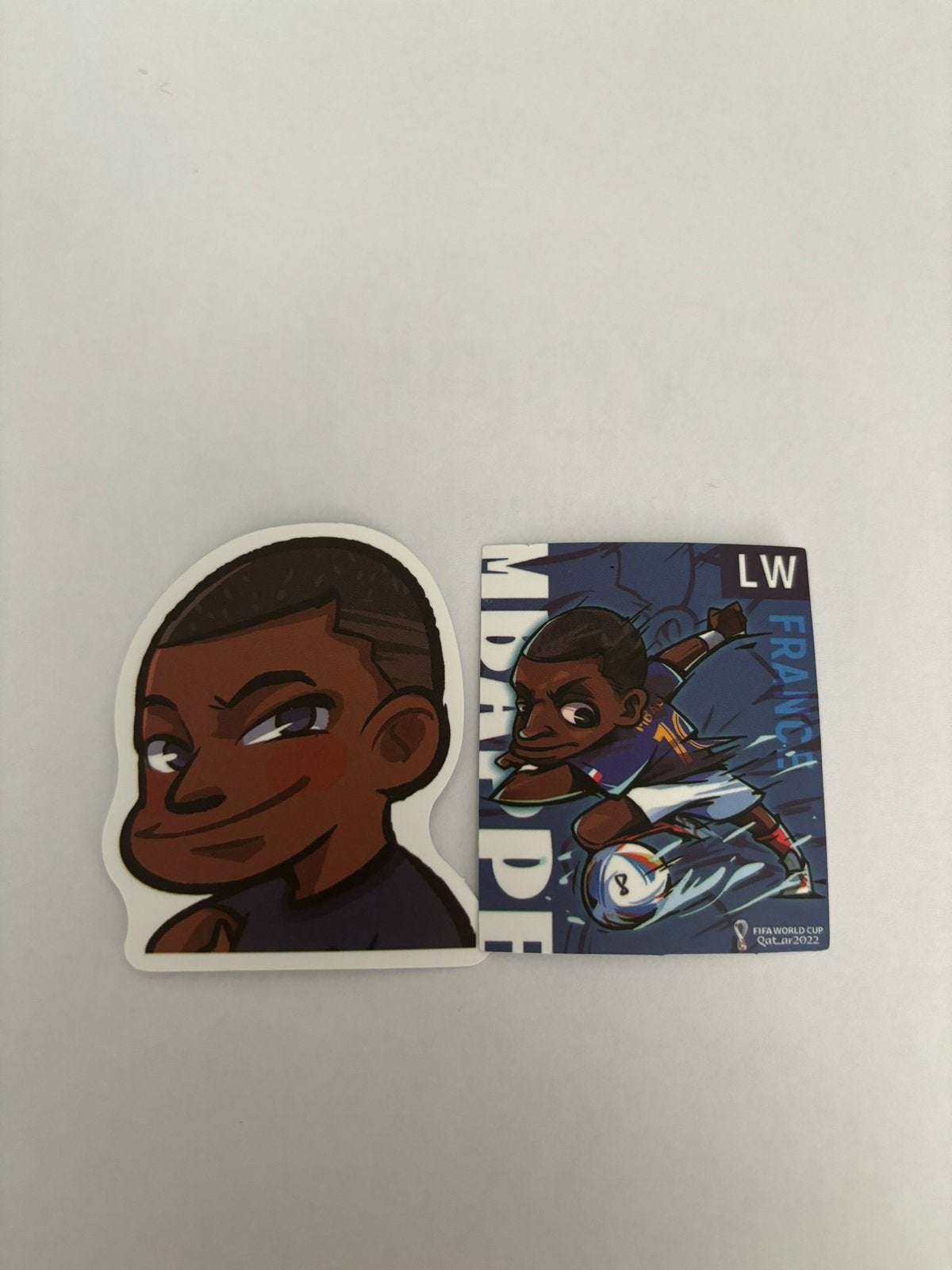 Mbappe sticker - Frankrijk, Ophalen of Verzenden, Nieuw, Buitenlandse clubs, Poster, Plaatje of Sticker