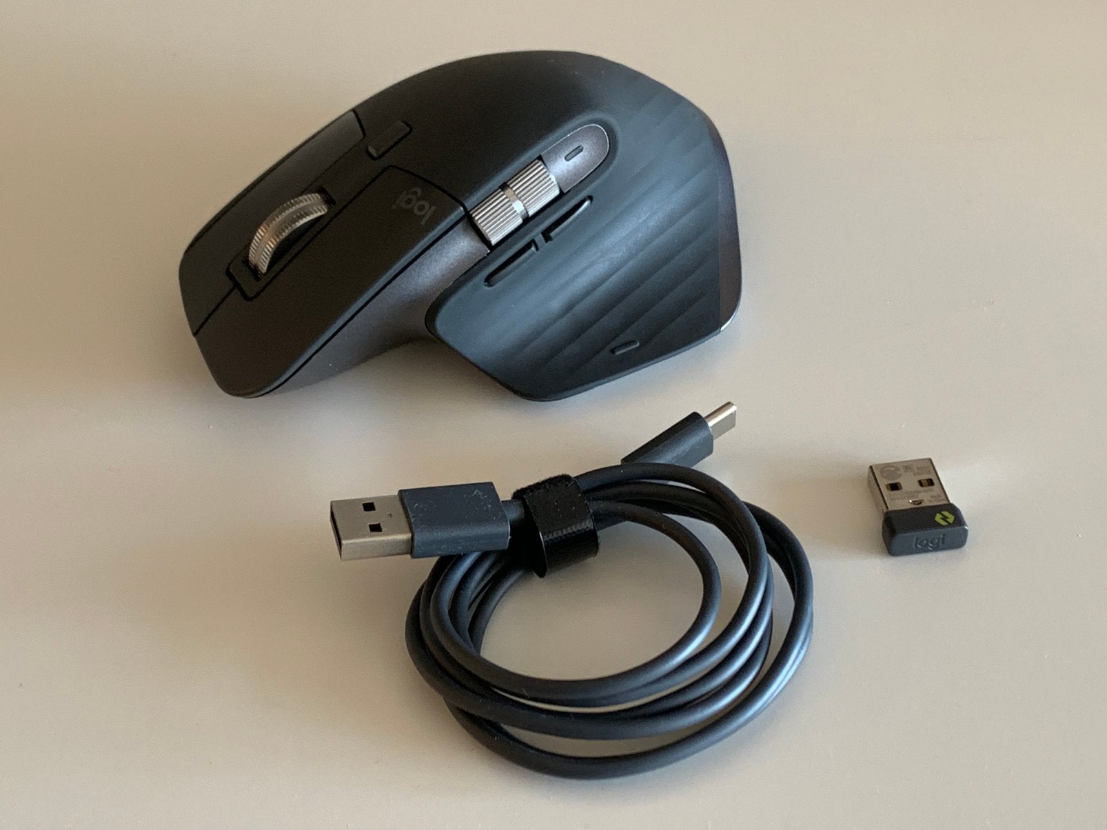 Logitech MX Master 3S, Computers en Software, Muizen, Rechtshandig, Muis, Ergonomisch, Ophalen of Verzenden