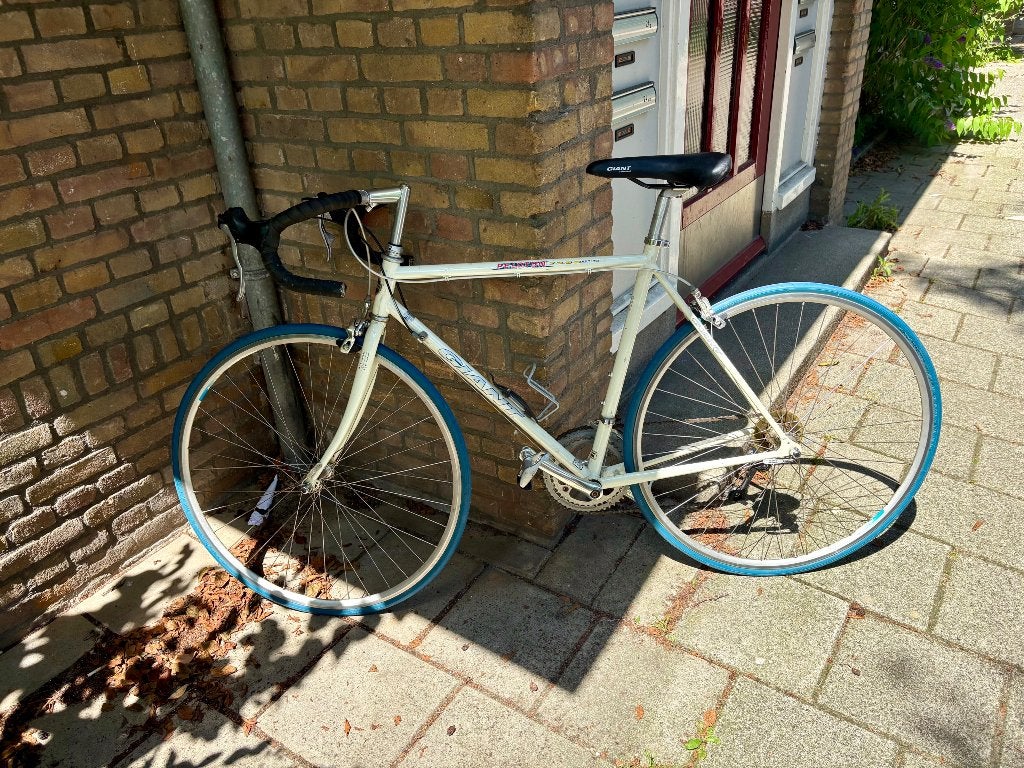 Giant race fiets, Fietsen en Brommers, Fietsen | Racefietsen, Ophalen, Gebruikt, 26 inch, Aluminium