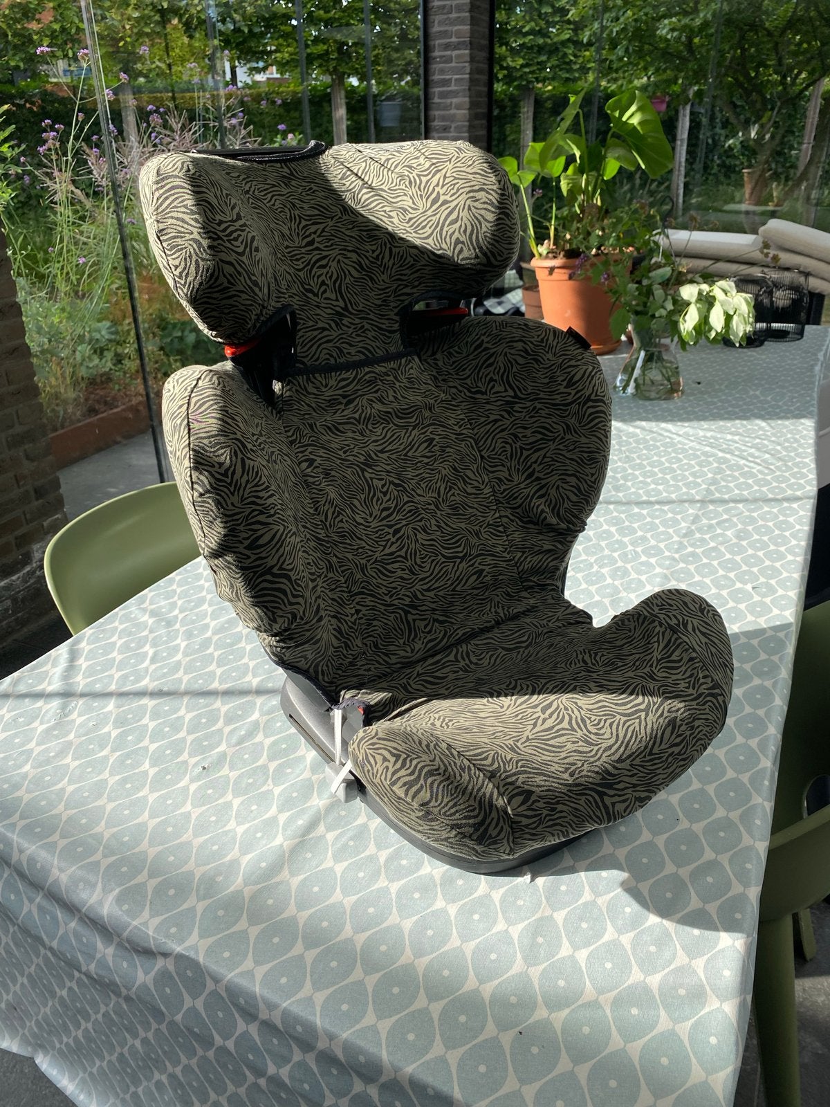 Maxi-Cosi RodiFix autostoel met Ukje hoes! SCHOON!, Ophalen, Autogordel of Isofix, Gebruikt, 15 t/m 36 kg