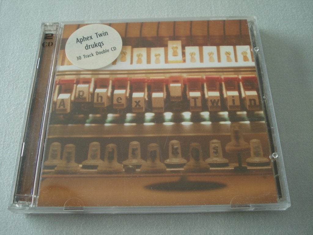 APHEX TWIN - DRUKQS experiment,IDM ,ambient 2cd, Overige genres, Ophalen of Verzenden, Zo goed als nieuw, Inclusief boekje
