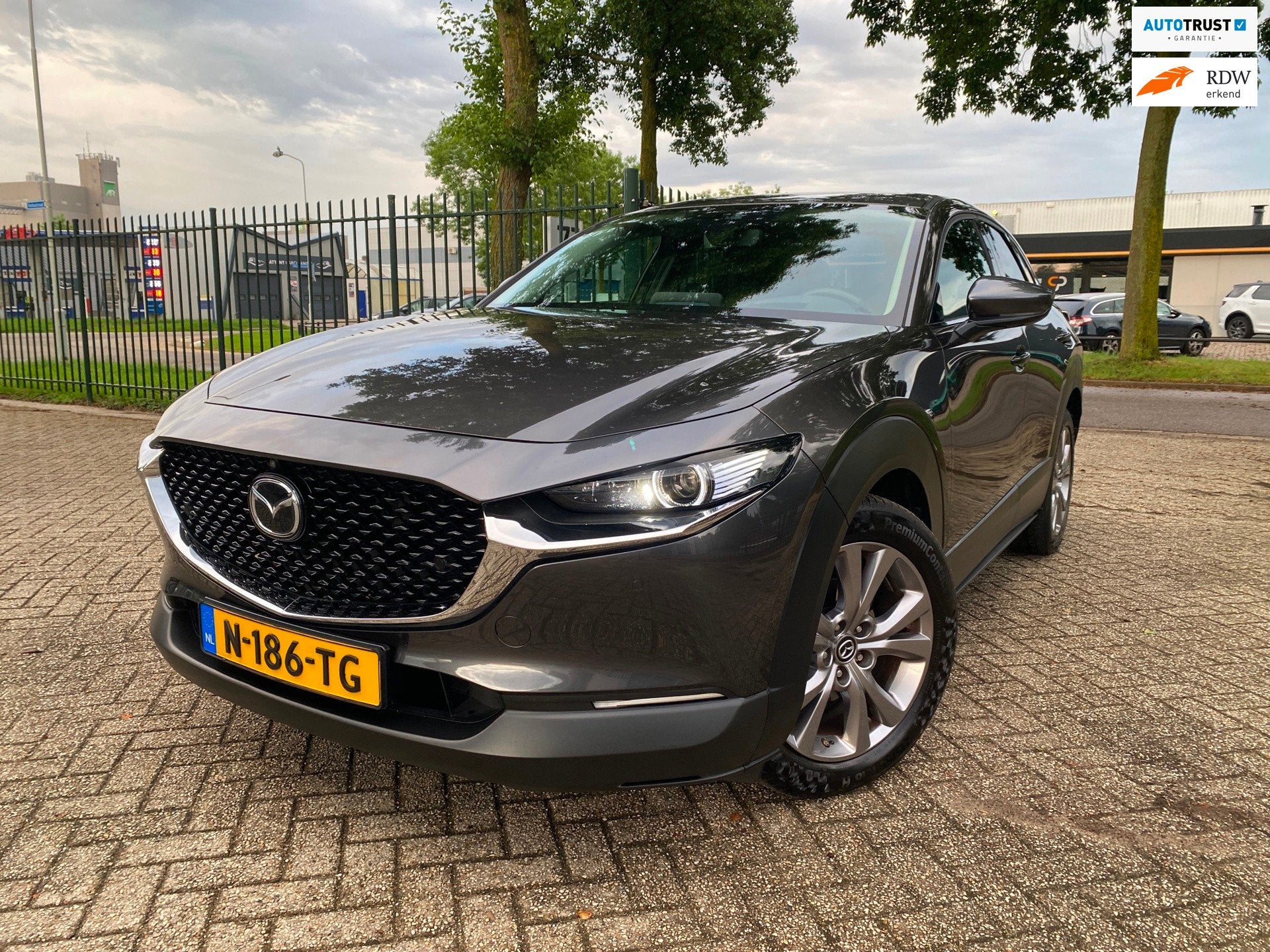 Mazda CX-30 2.0 e-SkyActiv M Hybrid Camera Adaptive Cruise T, Auto's, 1998 cc, Stof, Gebruikt, Euro 6