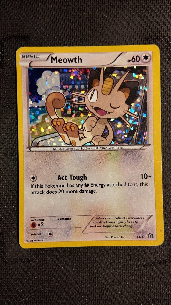 Meowth 11 McDonald's Collection 2016 | Pokemon kaart, Ophalen, Zo goed als nieuw, Losse kaart