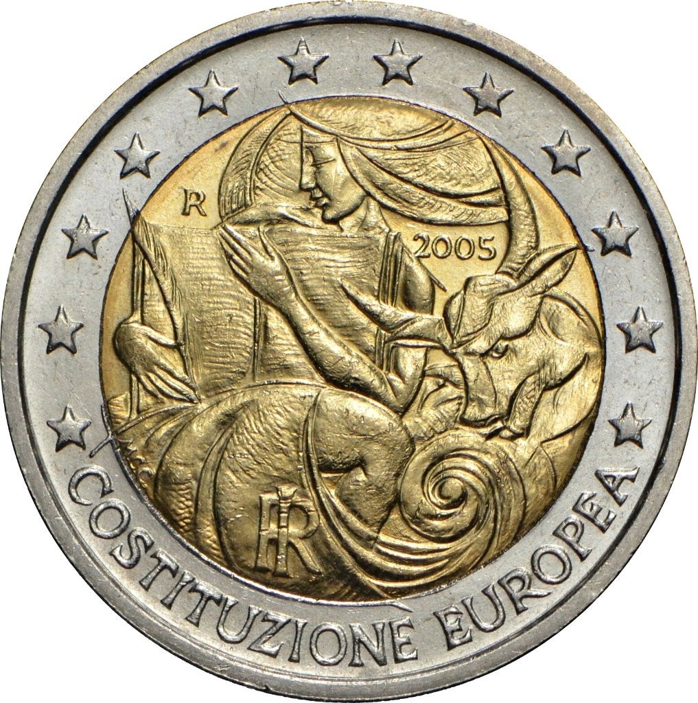 2 euro 2005 unc, Postzegels en Munten, Ophalen of Verzenden, Overige landen, 2 euro, Setje