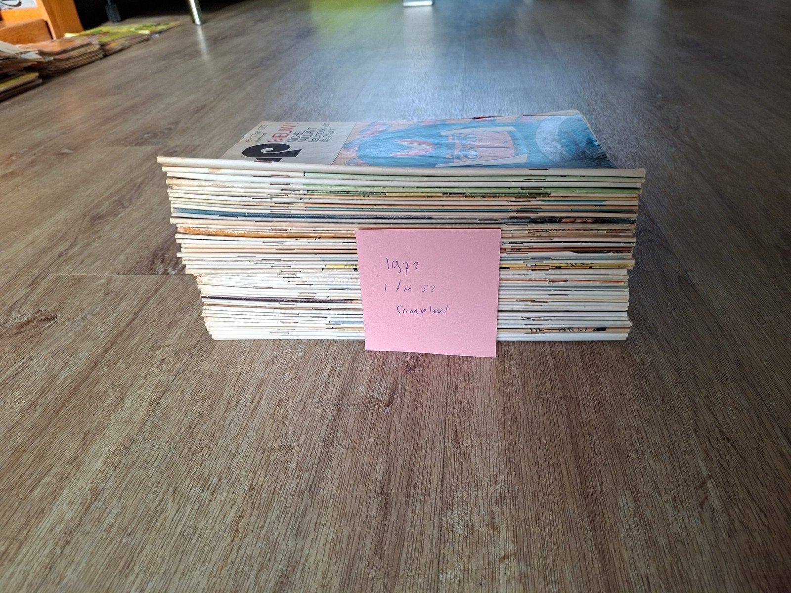 Stripboeken Pep   jaargang 1972  compleet, Complete serie of reeks, Ophalen of Verzenden, Gelezen
