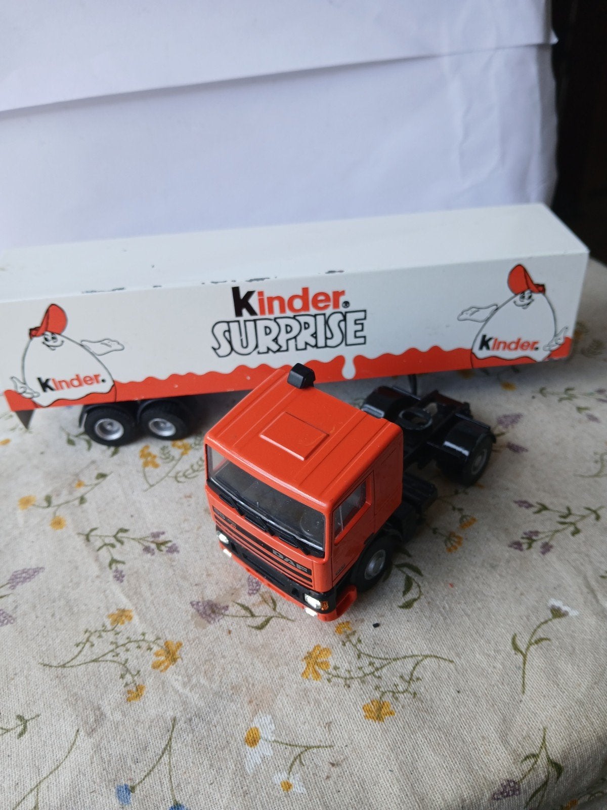 DAF 95 400.  Lion car, opknapper, Hobby en Vrije tijd, Modelauto's | 1:50, Ophalen of Verzenden, Gebruikt, Bus of Vrachtwagen