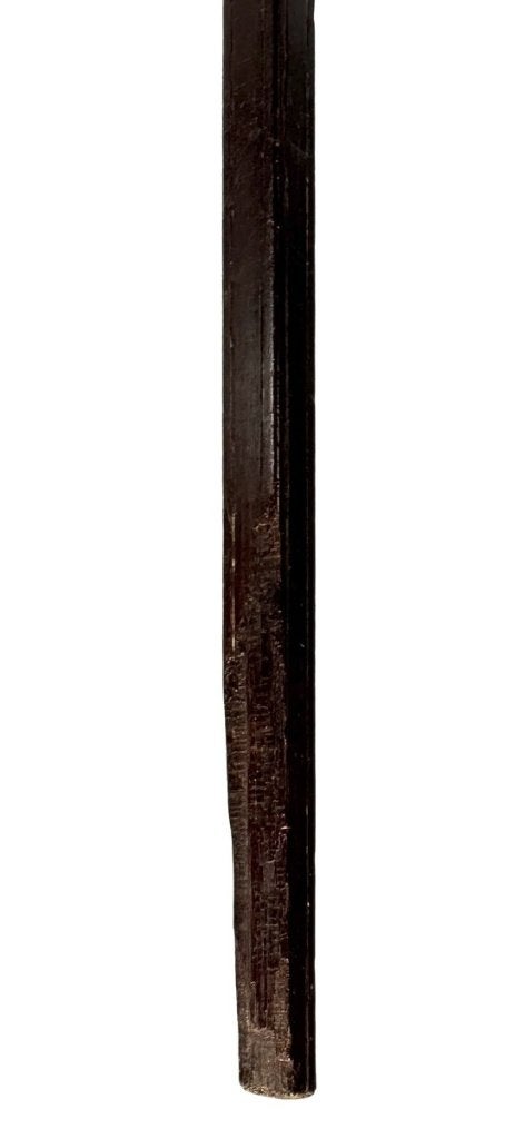 189. Houten meetstok met koper, 19e eeuw, Ophalen