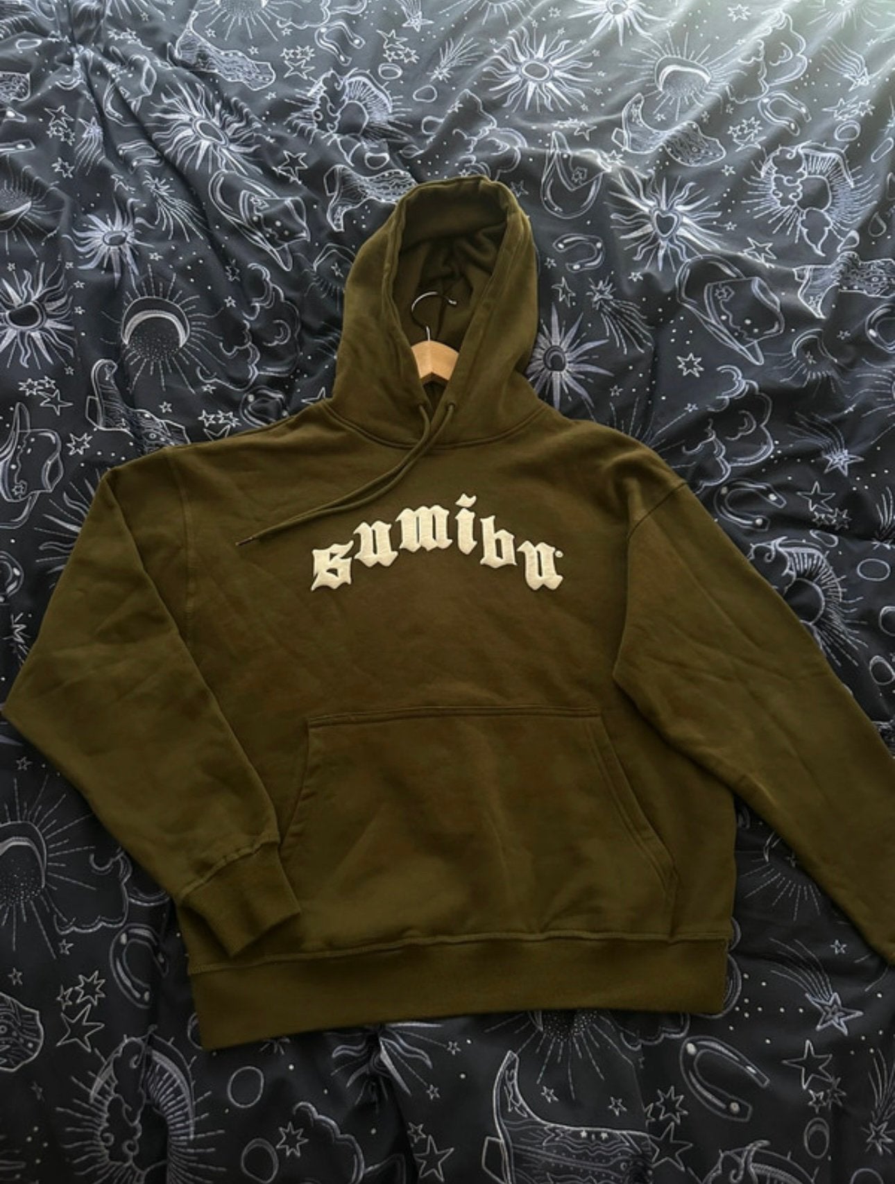 SMIB Sumibu groene hoodie capuchon sweater, Ophalen of Verzenden, Zo goed als nieuw, Maat 46 (S) of kleiner, Groen