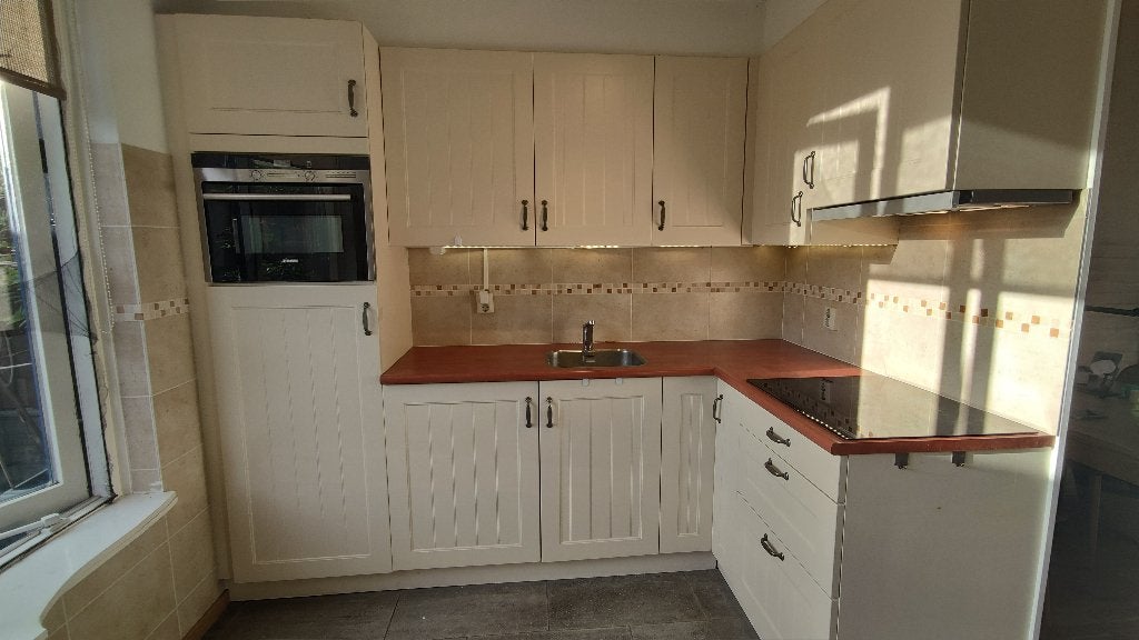 Complete keuken met apparatuur, Ophalen, Gebruikt, Hoekkeuken, Hout