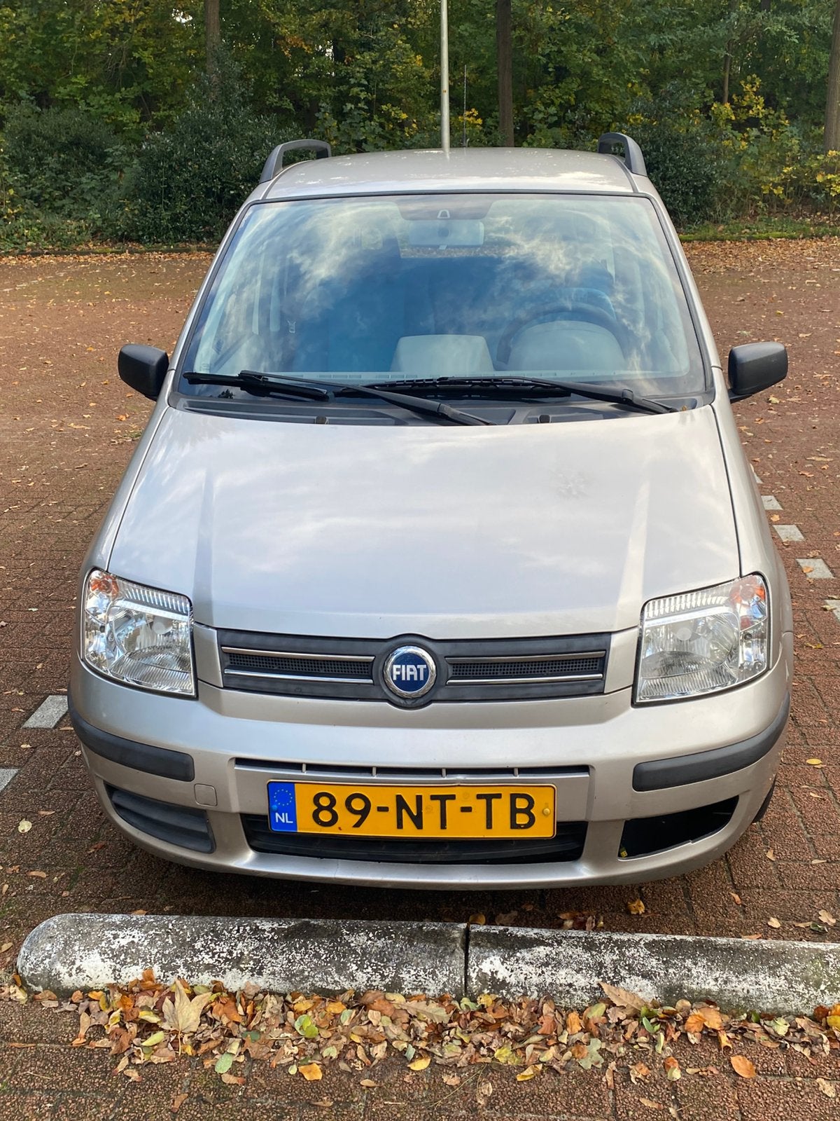 Fiat Panda 1.2 2004 Grijs nw apk en weinig kilometers, Auto's, Voorwielaandrijving, Origineel Nederlands, Handgeschakeld, Particulier
