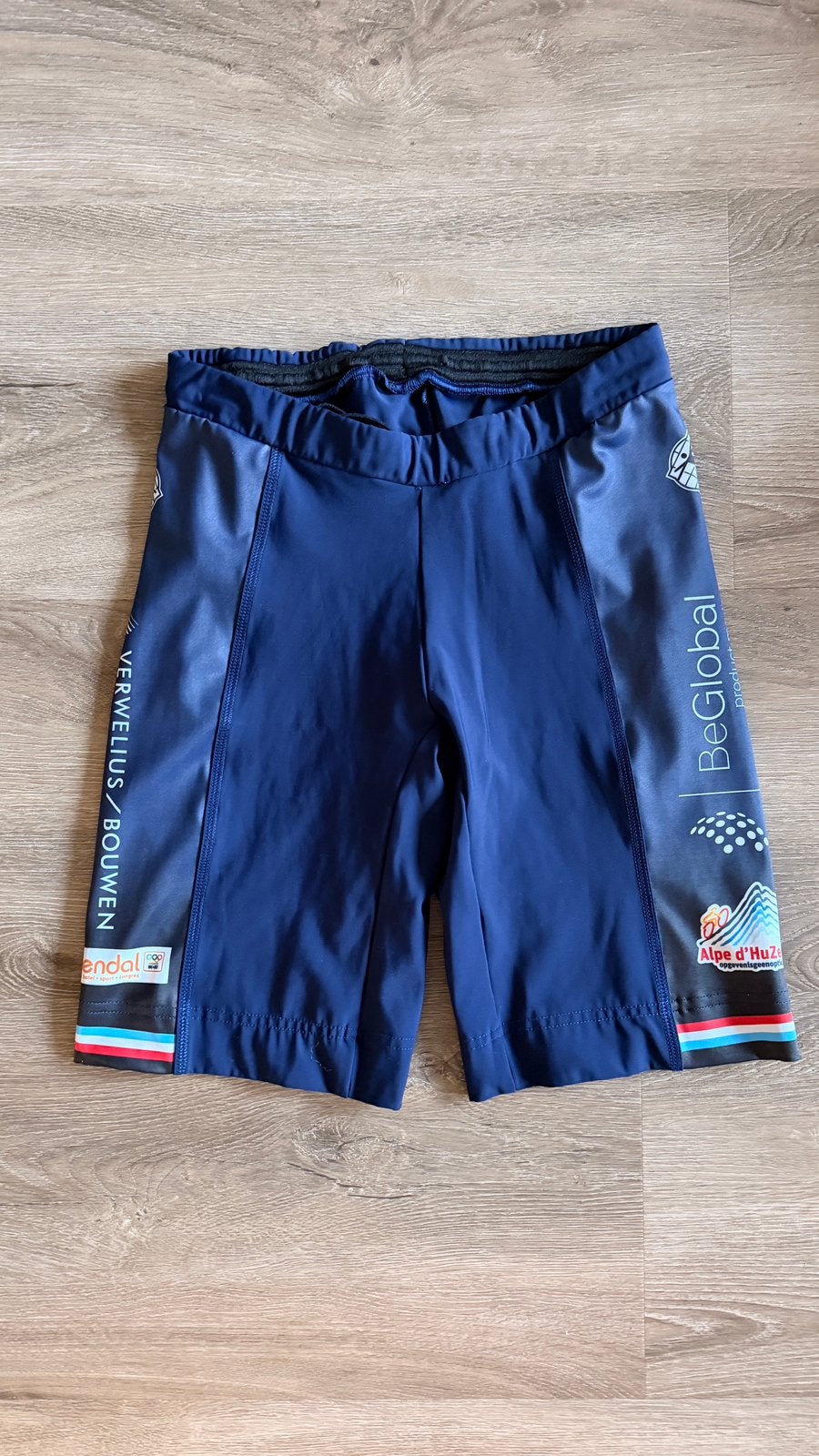 Originele Alpe d’HuZes fietsbroek/wielrenbroek XS, Ophalen of Verzenden, Zo goed als nieuw, XS, Onderkleding