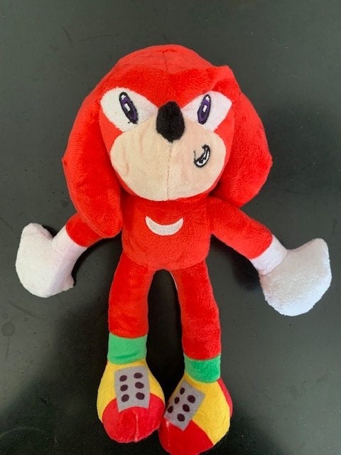 Nieuw !  Sonic the hedgehog Knuckles knuffel pop. 27 cm, Ophalen of Verzenden, Nieuw, Overige typen