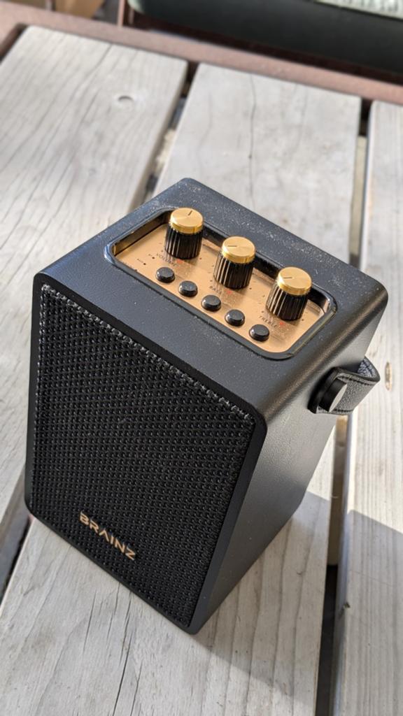 Brainz Retro Speaker - Nieuw in doos, Audio, Tv en Foto, Luidsprekers, Overige merken, Overige typen, Nieuw, Ophalen of Verzenden
