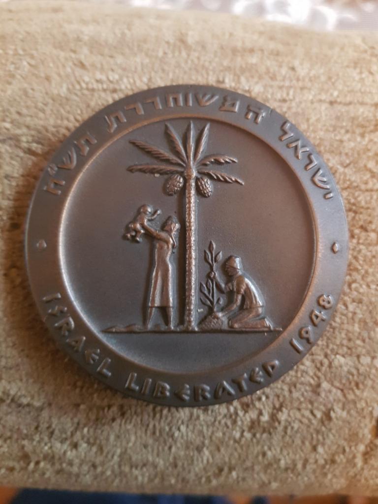 Mooie grote bronze penning, Postzegels en Munten, Ophalen of Verzenden