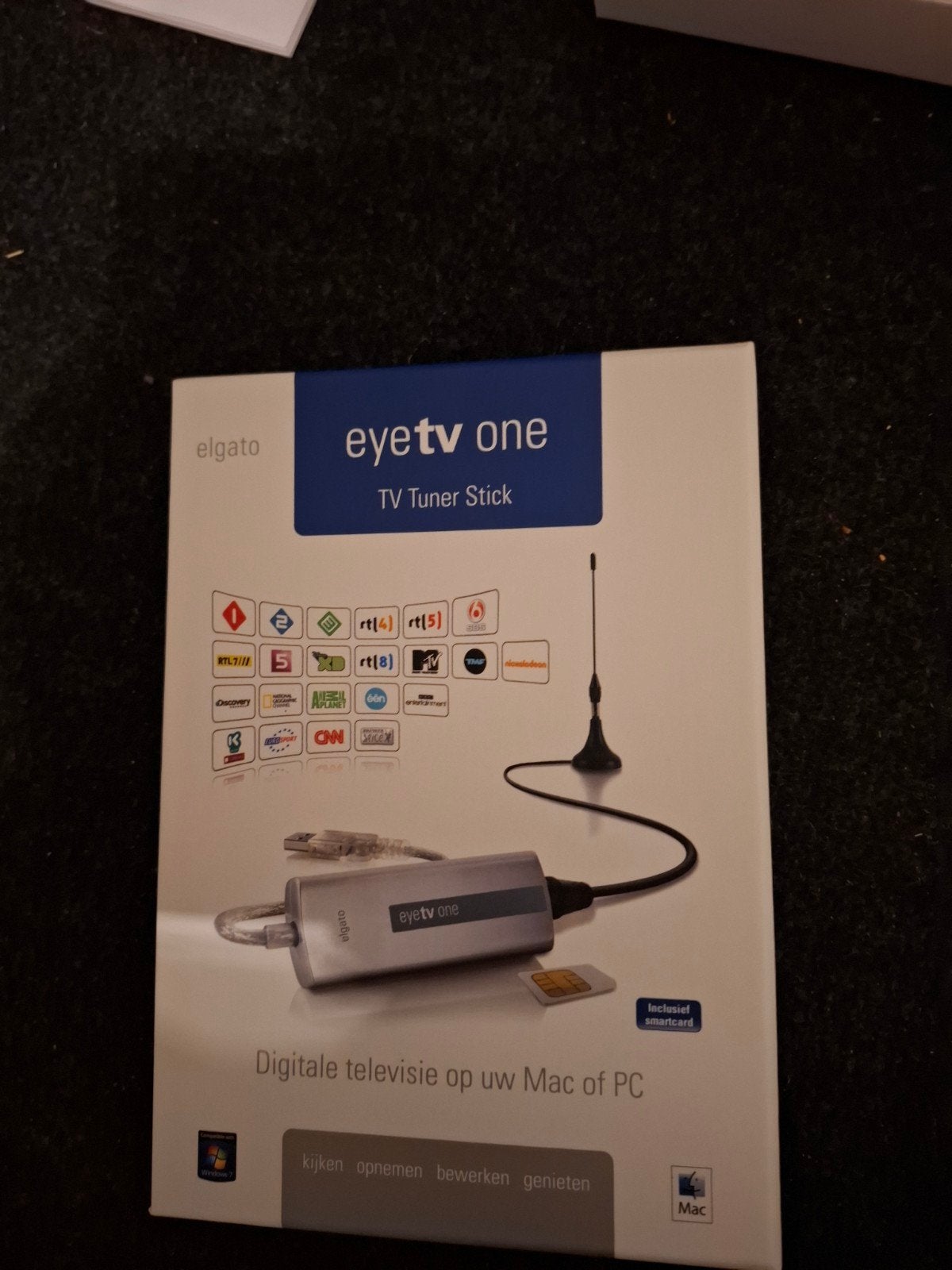 Elgato EyeTV One TV Tuner Stick voor Mac/PC, Ophalen of Verzenden, Zo goed als nieuw, Overige merken